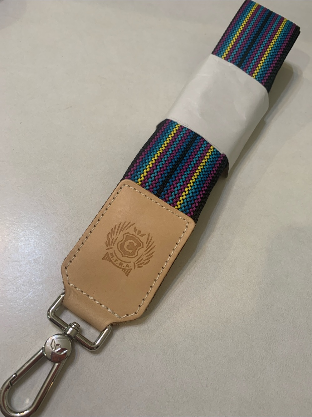NWOT Consuela Blueberry Webbing Crossbody Strap - Picture 13 of 16